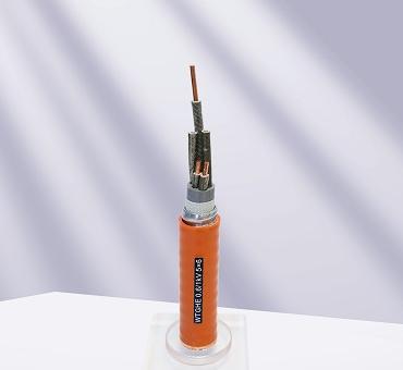 銅芯礦物絕緣鋁合金護層無鹵低煙外護套柔性防火電纜