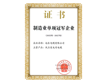 制造業單項冠軍